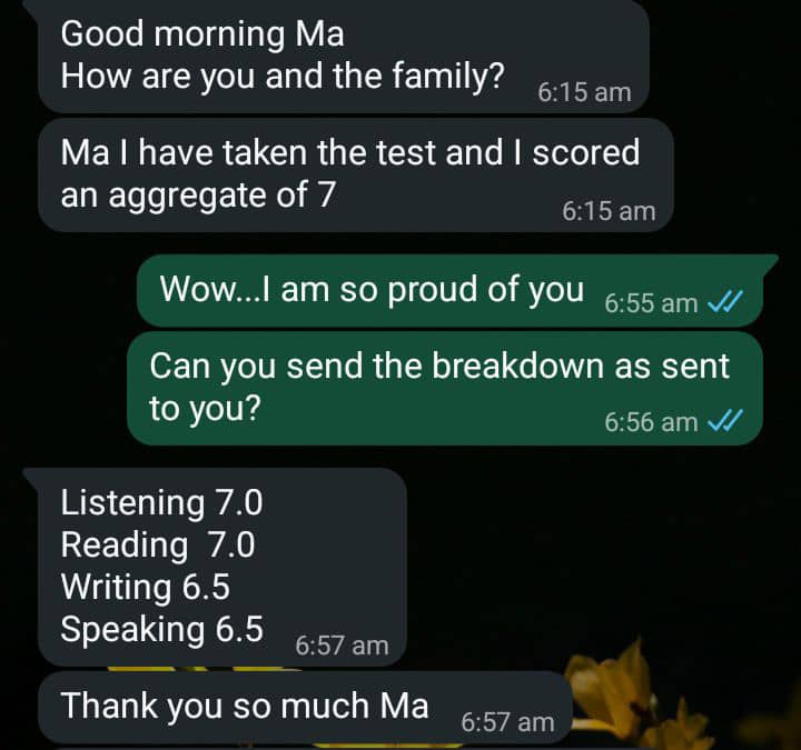 Student review