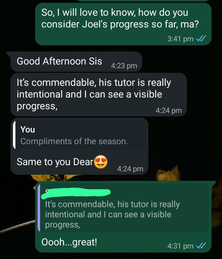 Student review